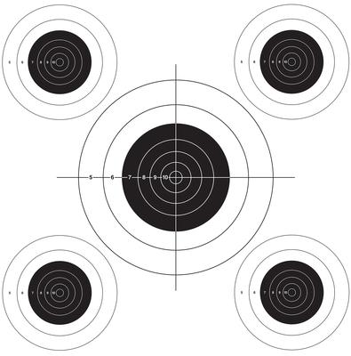 LYM 4320075 BULLSEYE TARGET ROLL