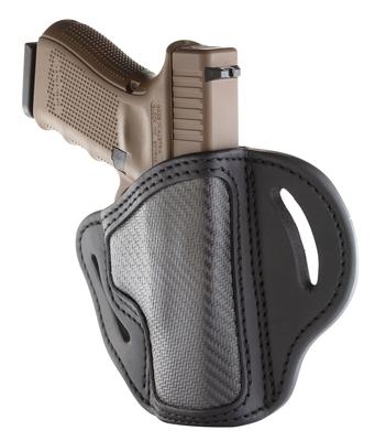 RH MULTI-FIT BELT HOLSTER CARBON FIBER BLK