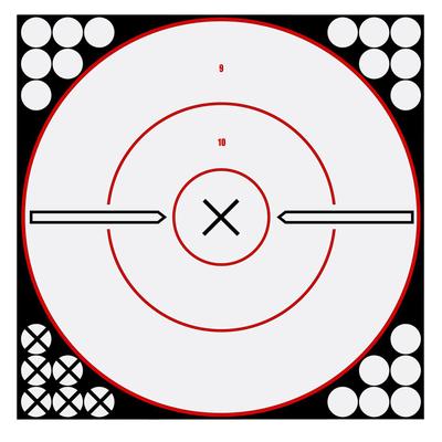 BIRCHWOOD CASEY 34019 SHOOT-N-C 12IN ROUND TGT 5