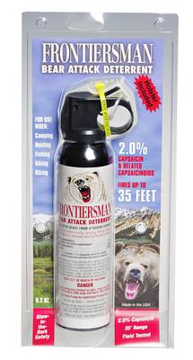 SEC FBAD07 9.2 OZ BEAR SPRAY W/HOLS