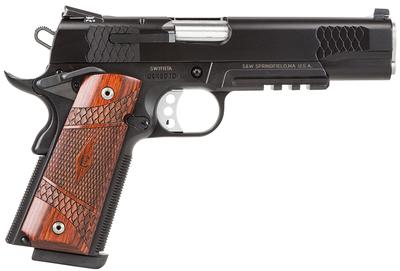 S&W 1911TA E 45ACP 5 BL NS RAIL WD