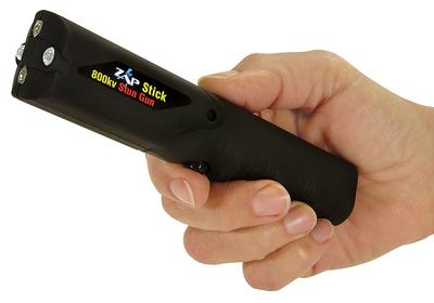 PS ZAP STUN STICK/LIGHT 800,000 BLK