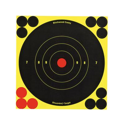 B/C SHT-N-C RND BULLSEYE TGT 12-6