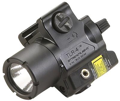 STRMLGHT TLR-4 TAC LIGHT/LASER BLK