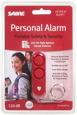 SABRE PERSONAL ALARM 100DB - RED