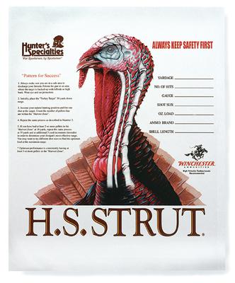 HS 06850 TURKEY PATTERN TARGETS