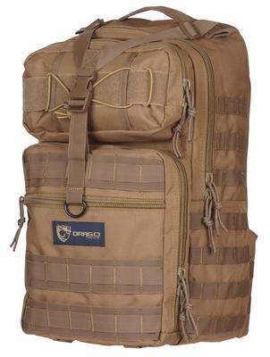 DRAGO GEAR ATLUS SLING BACKPACK TAN