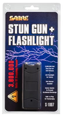 SABRE 3.8 MILLION VOLT STUN GUN BLK