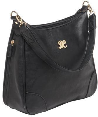 HOBO STYLE PURSE W/HLSTR BLK