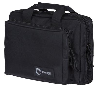 DRAGO GEAR DOUBLE PISTOL CASE BLK