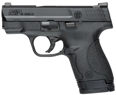 S&W SHIELD 40SW BLK 6&7RD NS